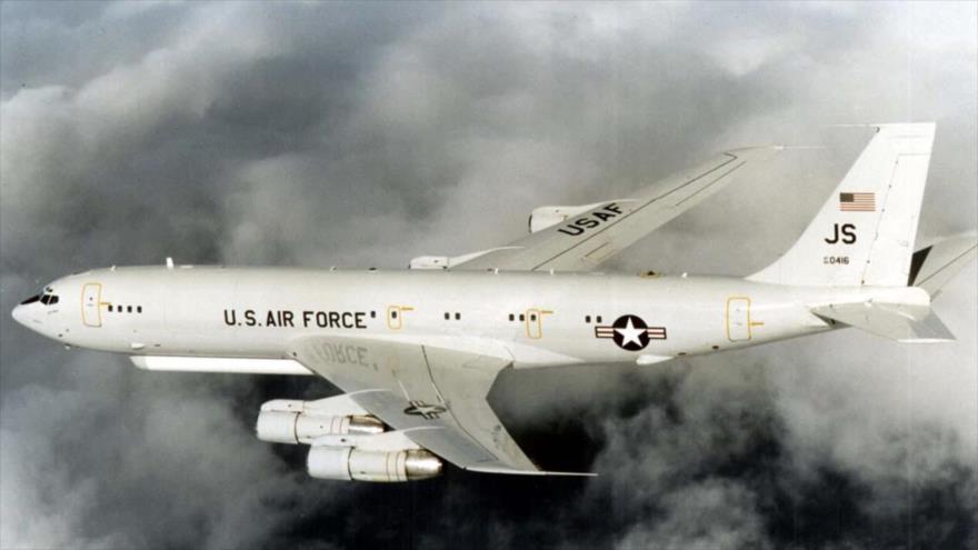 Un avión E-8C de la Fuerza Aérea de Estados Unidos.