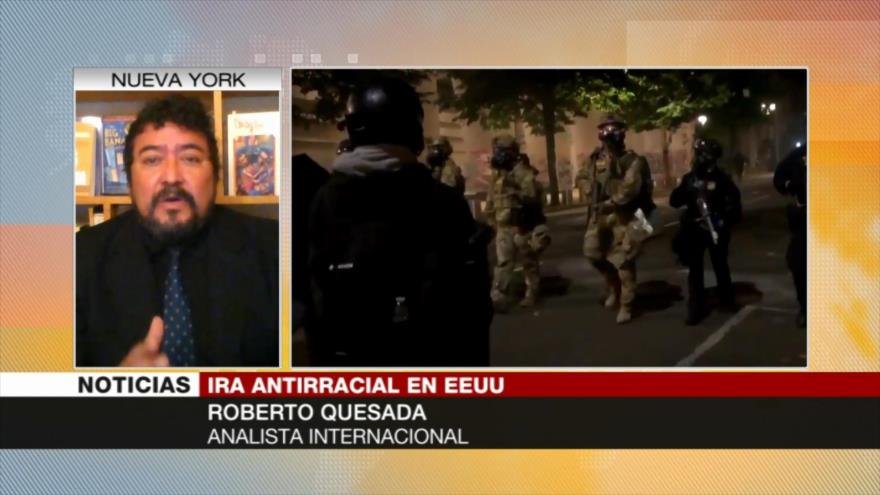 Quesada: Trump se preocupa por protestas en EEUU antes de elecciones