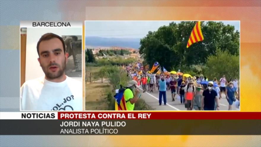 Naya: En Cataluña no sienten que el rey de España los representa