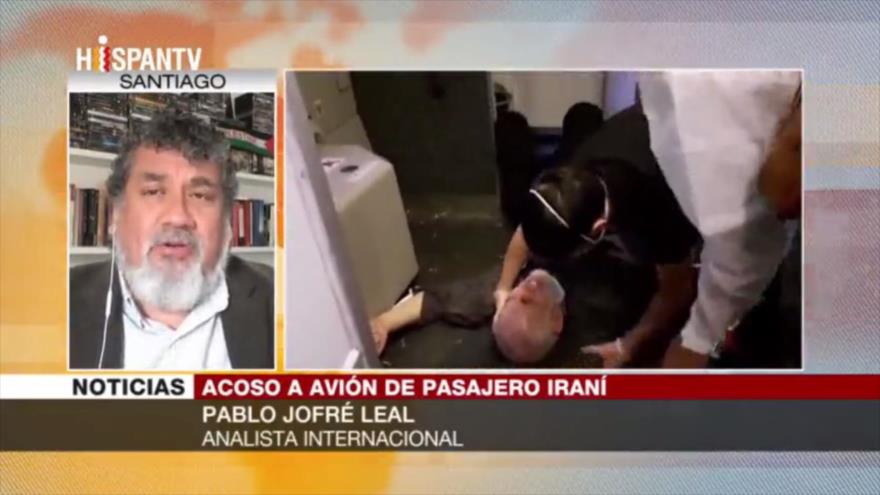 Jofré Leal: Hay intereses políticos detrás del acoso a avión iraní