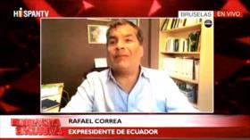 Correa: la derecha no respeta la Carta Democrática Interamericana