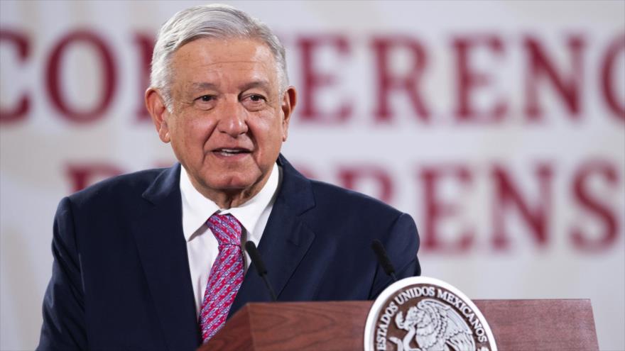 El presidente de México, Andrés Manuel López Obrador, durante una conferencia en la Ciudad de México (la capital), 29 de junio de 2020. (Foto: AFP)