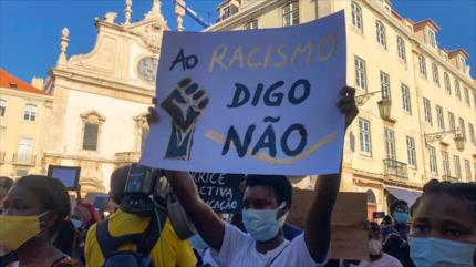 Protestan en Portugal contra racismo por asesinato de un guineano