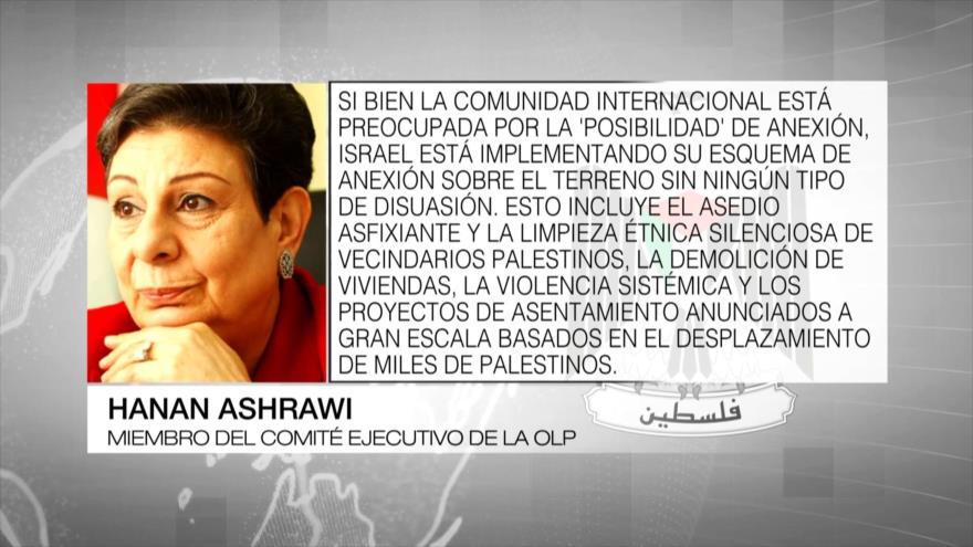 Palestina pide a comunidad internacional que disuada a Israel | HISPANTV
