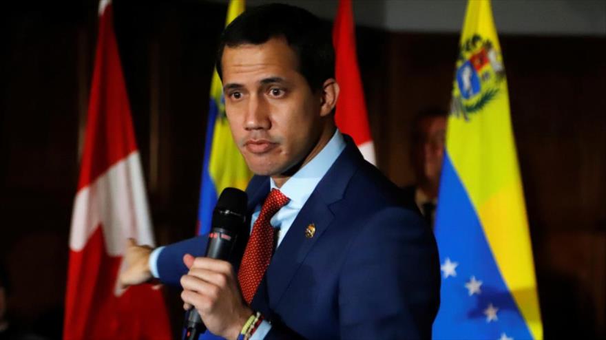 Juan Guaido, diputado opositor que se autoproclamó presidente interino de Venezuela de manera ilegal.