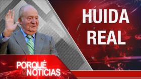 El Porqué de las Noticias: Rey emérito abandona España. Lazos Irán-Venezuela. Robo de petróleo sirio