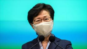 EEUU sanciona a líder de Hong Kong y varios funcionarios chinos