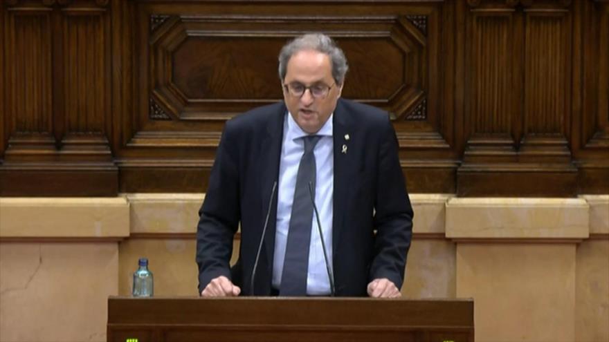 Torra pide un referéndum sobre monarquía tras huida de rey emérito