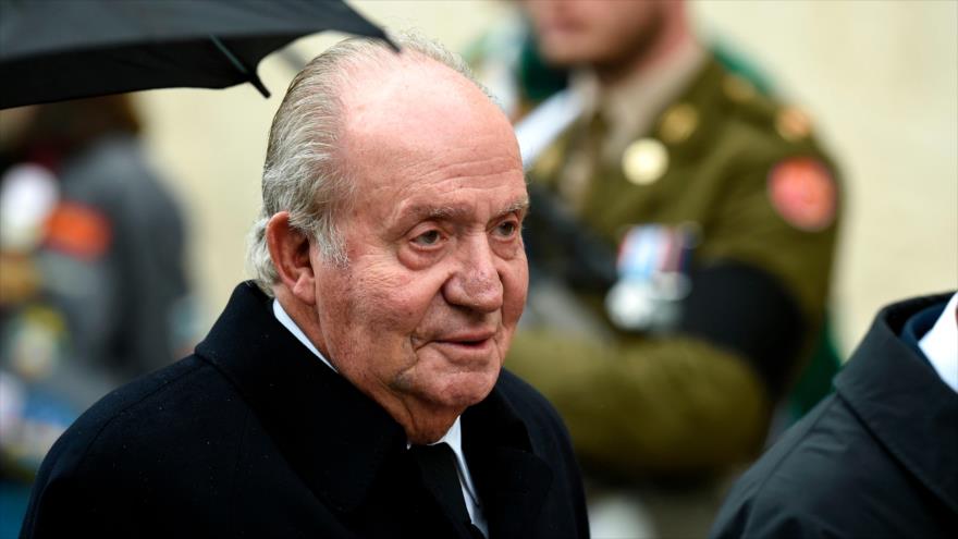 Juan Carlos I, rey emérito de España, en una ceremonia en Luxemburgo, 4 de mayo de 2019. (Foto: AFP)