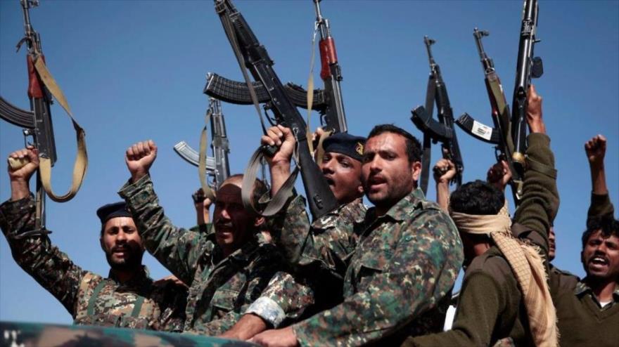 Las fuerzas de movimiento popular yemení Ansarolá.