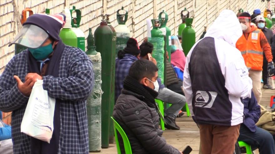 Perú: Escasez de oxígeno terapéutico para afectados de la COVID-19