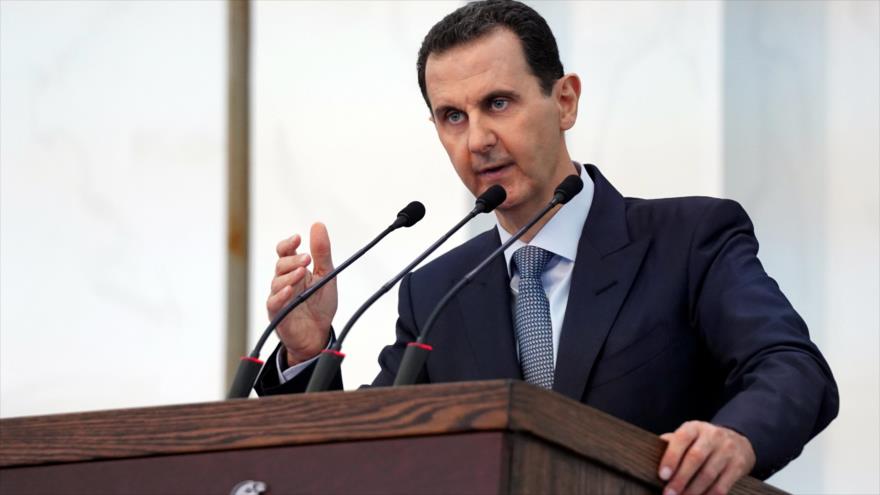 Bashar al-Asad: EEUU e Israel buscan mantener activos a terroristas