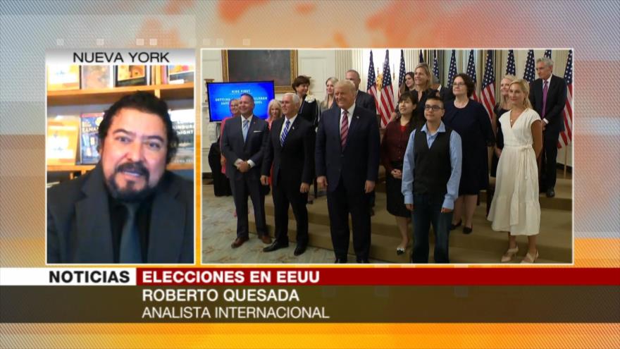 Quesada: Caída de Trump en las encuestas es bastante creíble