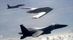 EEUU envía tres bombarderos furtivos B-2 al océano Índico