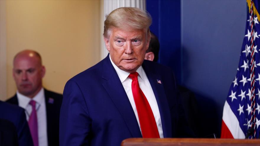 El presidente de EE.UU., Donald Trump, en la Casa Blanca, 3 de abril de 2020. (Foto: Reuters)