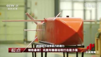 Vídeo: Pekín presenta bomba de racimo de 500 kg en desafío a EEUU