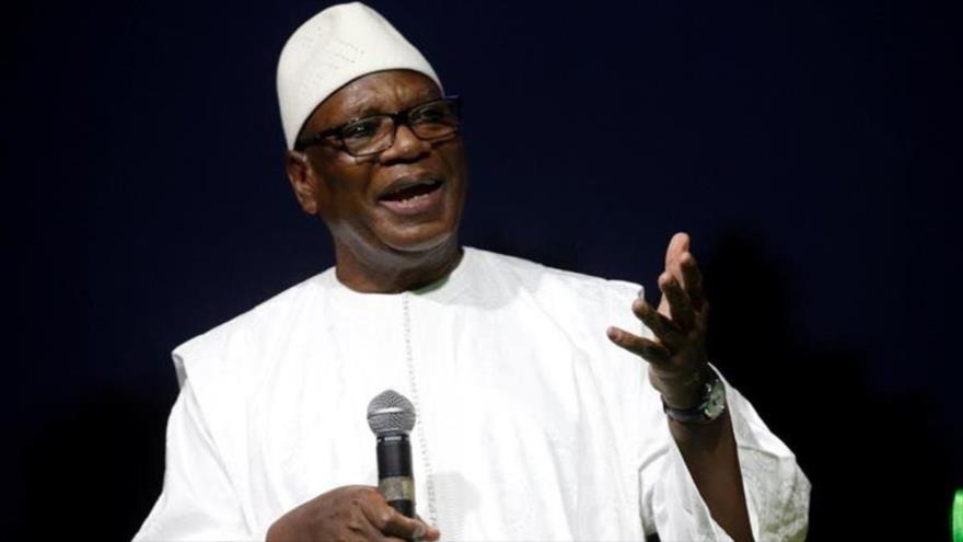 El presidente de Malí, Ibrahim Boubacar Keïta.
