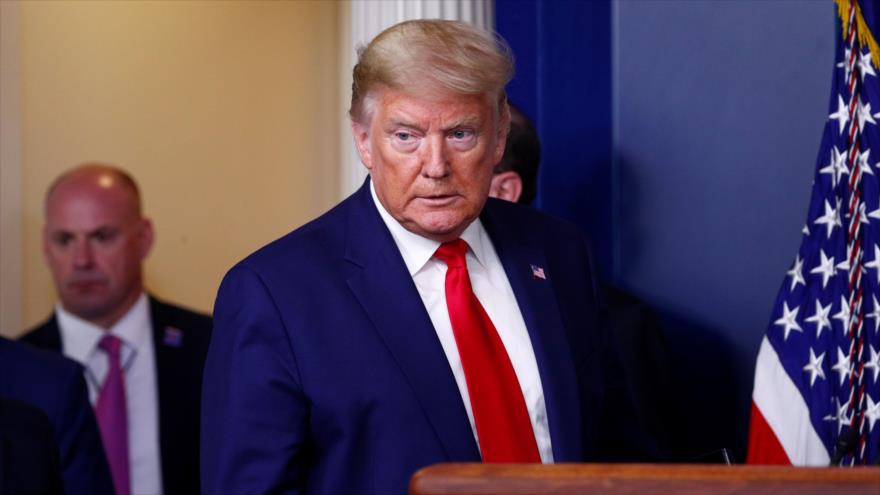 El presidente de EE.UU., Donald Trump, en un acto en la Casa Blanca, 3 de abril de 2020. (Foto: Reuters)