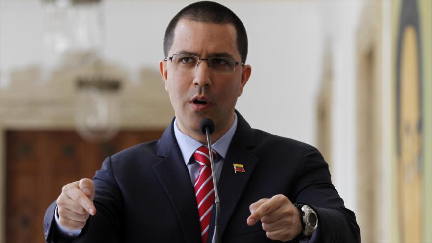 El canciller de Venezuela, Jorge Arreaza.