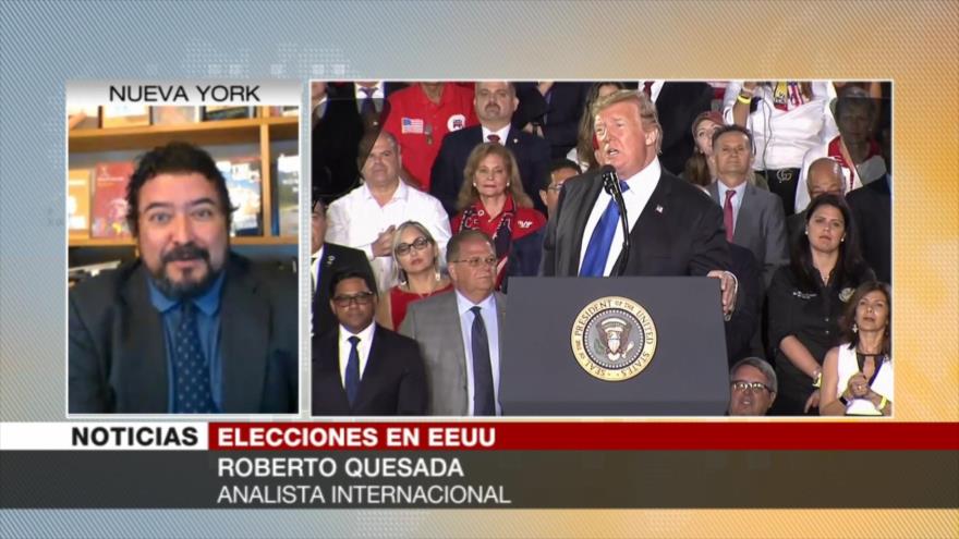 “Republicanos no están contentos con Trump, peligra su reelección”