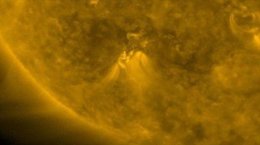 La NASA capta imágenes de una tormenta solar que podría alcanzar la Tierra, 16 de agosto de 2020.