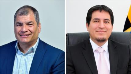 Centro Democrático elige a Correa y Arauz para elecciones en Ecuador