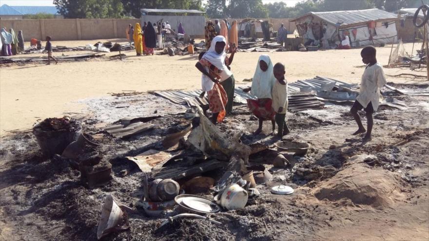 La escena de un ataque terrorista del grupo terrorista Boko Haram en la localidad de Dalori, (noreste de Nigeria), 20 de noviembre de 2018. (Foto: Reuters)