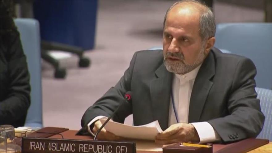 El embajador adjunto de Irán ante las Naciones Unidas, Eshaq Ale-Habib.