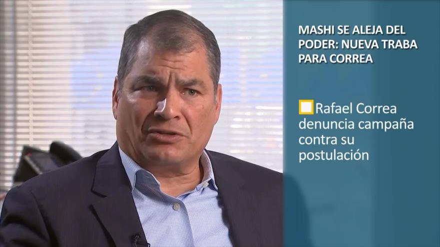 PoliMedios: Mashi se aleja del poder: nueva traba para Correa