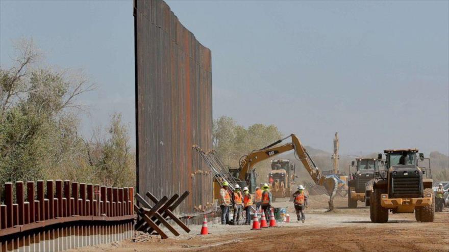 Un tramo del muro de Trump en Texas está a punto de derrumbarse | HISPANTV