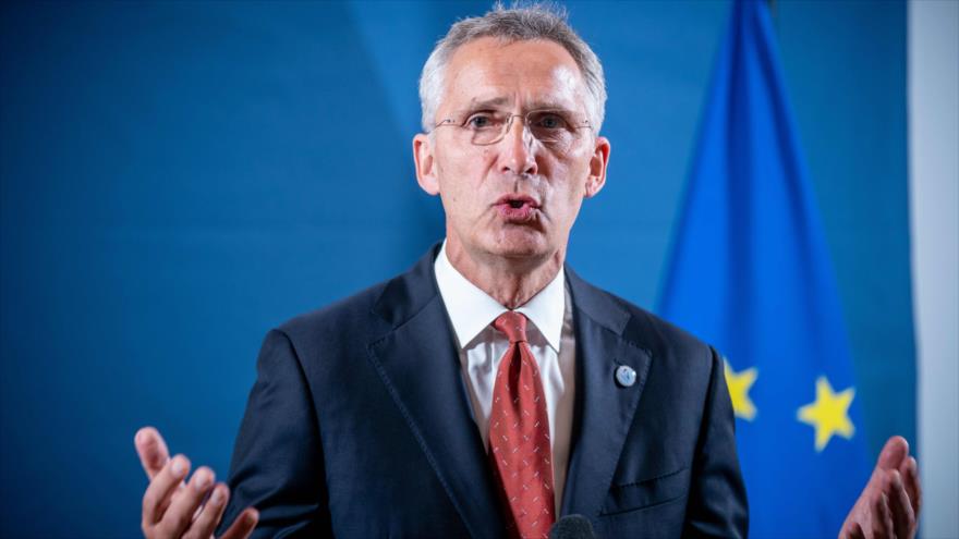 El secretario general de la OTAN, Jens Stoltenberg, ofrece una rueda de prensa en Berlín, la capital alemana, el 26 de agosto de 2020. (Foto: AFP)