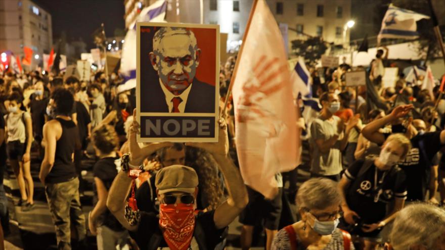 Vídeo: Las protestas contra Netanyahu no cesan ni con represión | HISPANTV