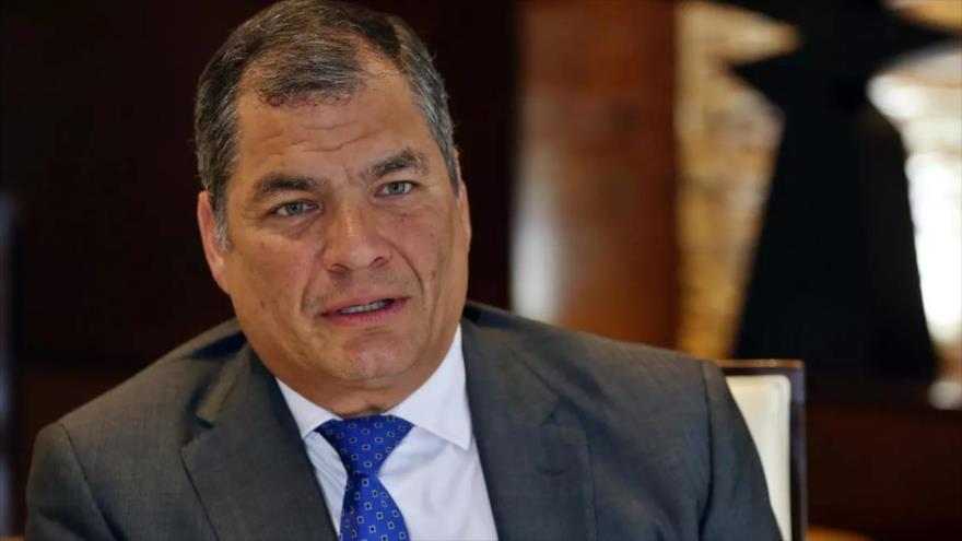 El expresidente de Ecuador Rafael Correa.