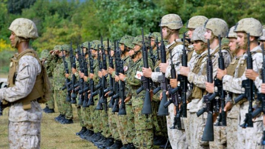 Un ejercicio militar conjunto entre tropas estadounidenses y japonesas.