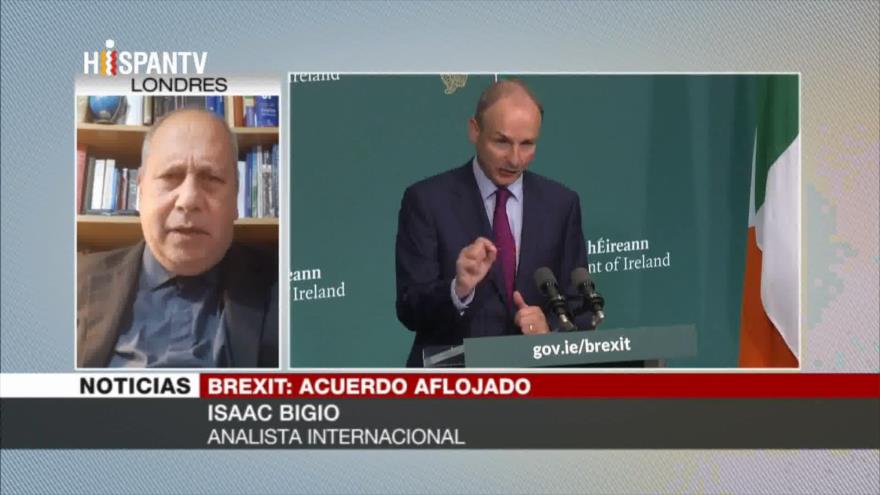 Bigio: Johnson quiere que Irlanda sea parte de su mercado único