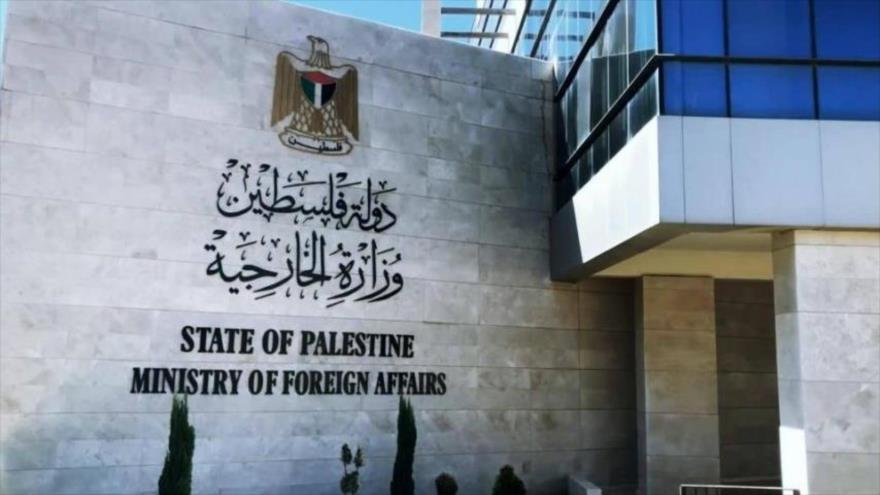 Edificio del Ministerio de Asuntos Exteriores de Palestina.