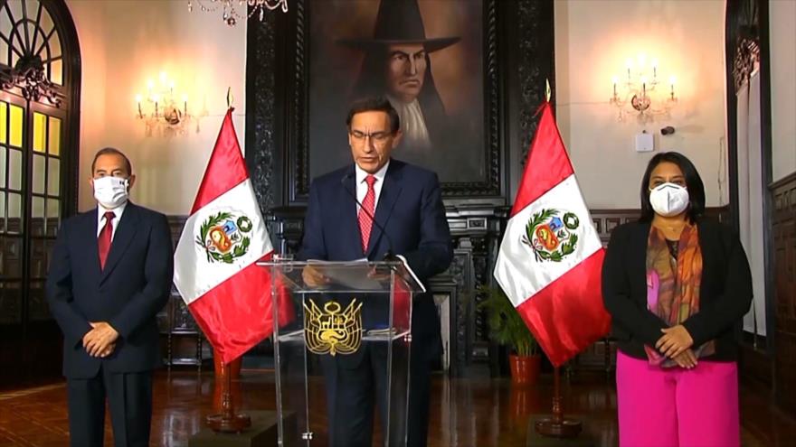 Congreso presenta una moción de vacancia contra presidente peruano