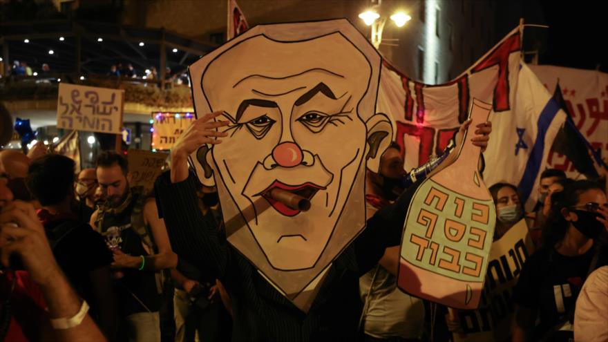 Manifestantes israelíes planean bloquear ‘huida’ de Netanyahu a EEUU | HISPANTV