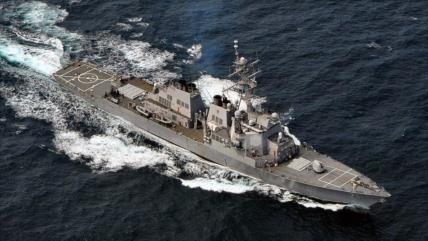 Armada rusa vigila un destructor de EEUU en el mar Báltico