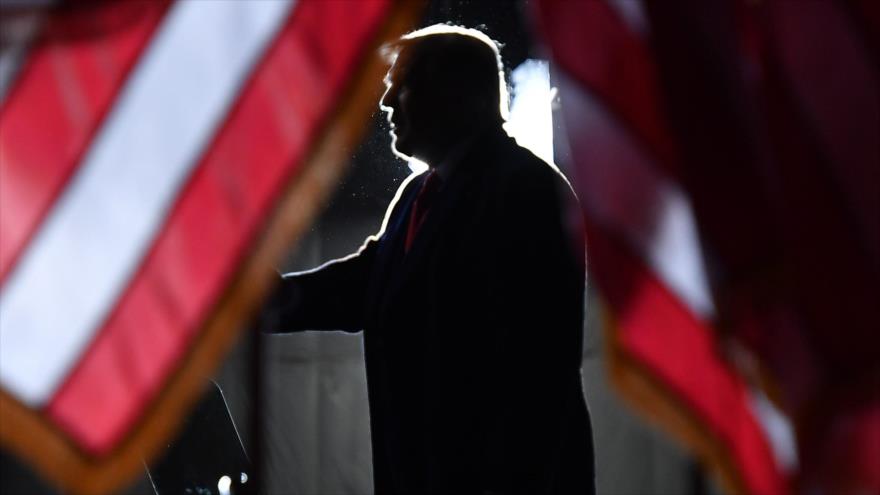 El presidente de EE.UU., Donald Trump, habla en un evento en Mosinee, Wisconsin, 17 de septiembre de 2020. (Foto: AFP)