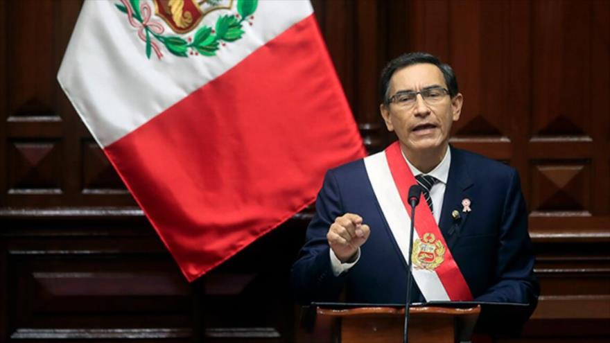 Presidente Vizcarra Se Salva De Ser Destituido Por El Congreso Hispantv 