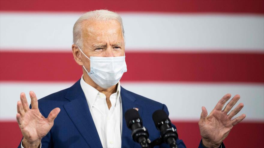 El candidato presidencial demócrata Joe Biden, ofrece un discurso en Wisconsin, EE.UU., 21 de septiembre de 2020. (Foto: AFP)