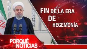 El Porqué de las Noticias: Irán; no a sanciones de EEUU. Tensión China-EEUU. Latinoamérica en AGNU