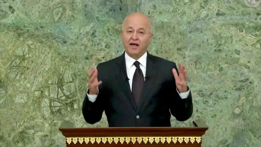 Presidente iraquí: Lucha contra el terrorismo aún no ha terminado | HISPANTV