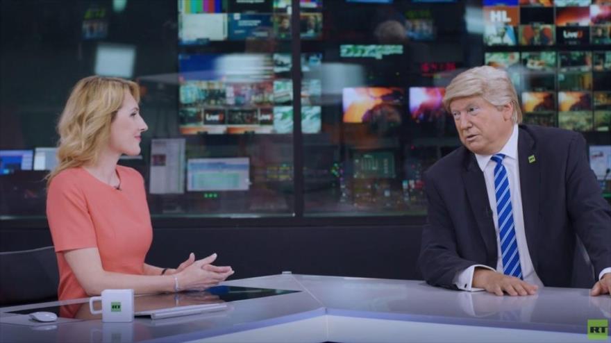 Vídeo: RT le ofrece trabajo a Trump si no logra ser reelegido