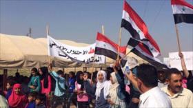 Sirios condenan sanciones, así como la ocupación de EEUU y Turquía