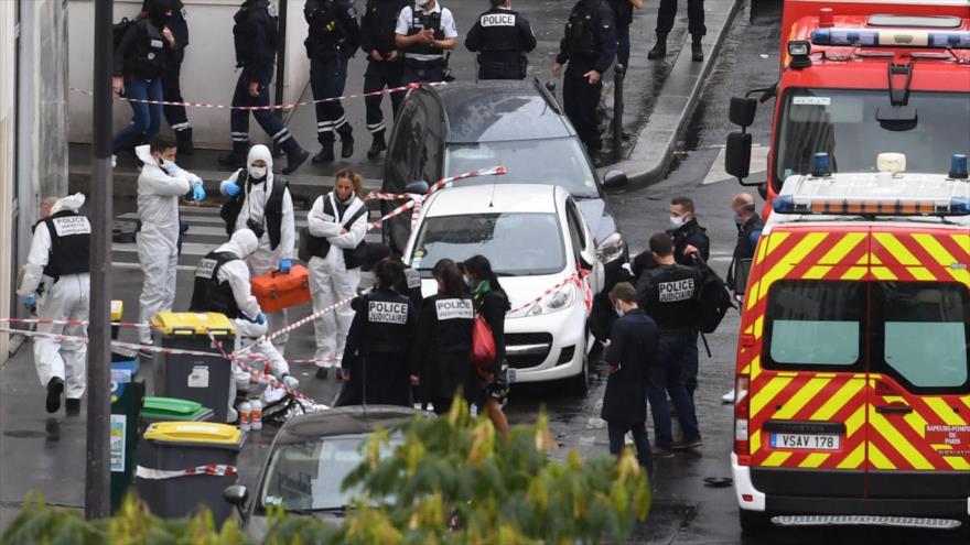 Dos heridos en un ataque cerca de exoficinas de Charlie Hebdo en París
