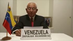 Venezuela tacha de “sesgada” la actualización oral emitida de ONU