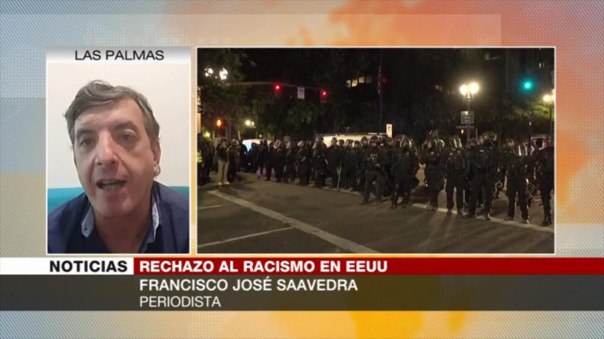 “Trump está aprovechando el cambio de protestas a disturbios”