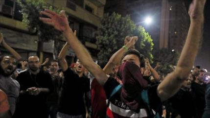 Detienen a 382 personas durante protestas contra Al-Sisi en Egipto
